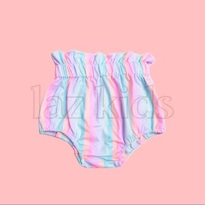 6/12M - 5/6T Striped High waist bummies